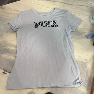 baby blue VS PINK tee size M